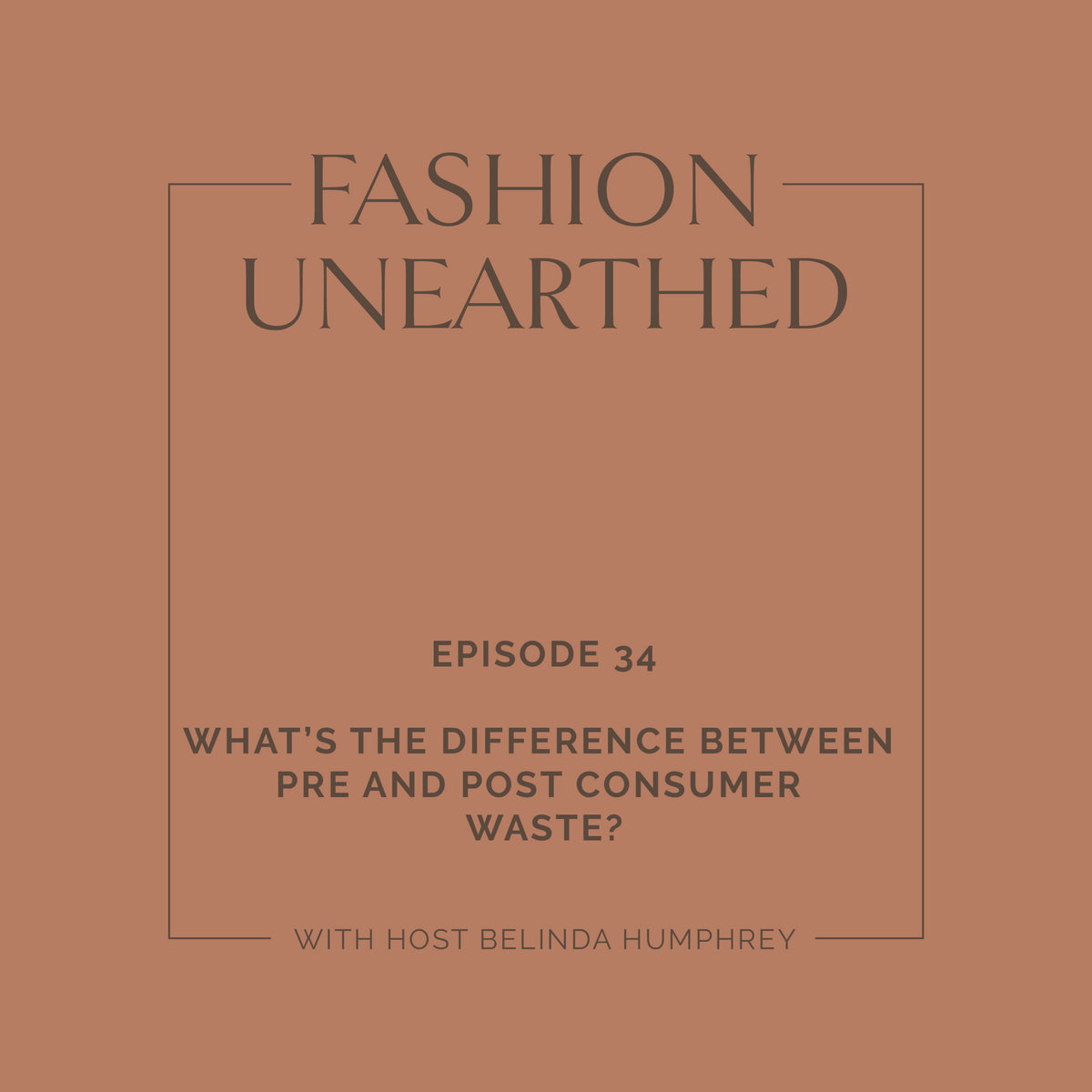 EPISODE 34: What's the difference between pre and post consumer waste?
